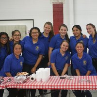 The Lemoore Middle College High School Interact Club was on hand once again to help with the annual crab feed.
